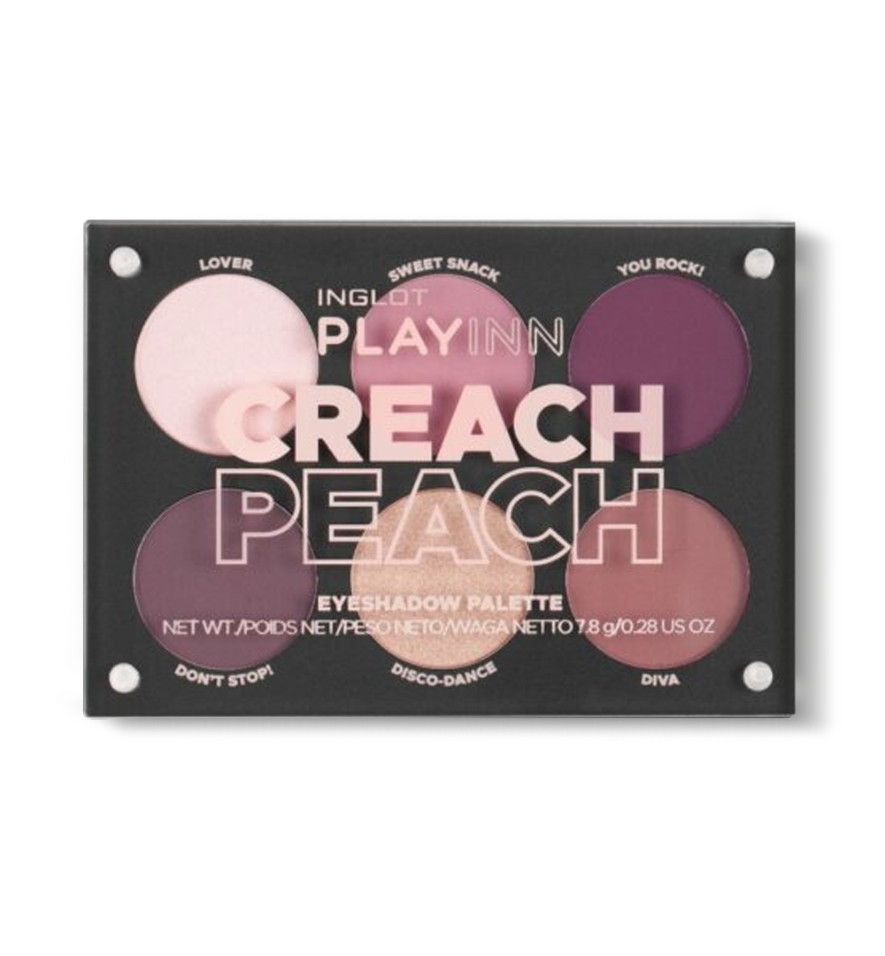 PLAYINN CREACH PEACH EYE SHADOW PALETTE
