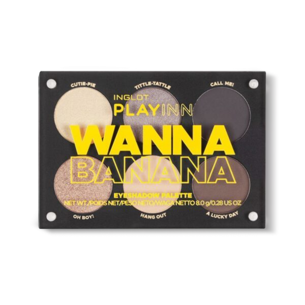פלטה מגנטית ייחודית המכילה 6 צלליות Wanna Banana