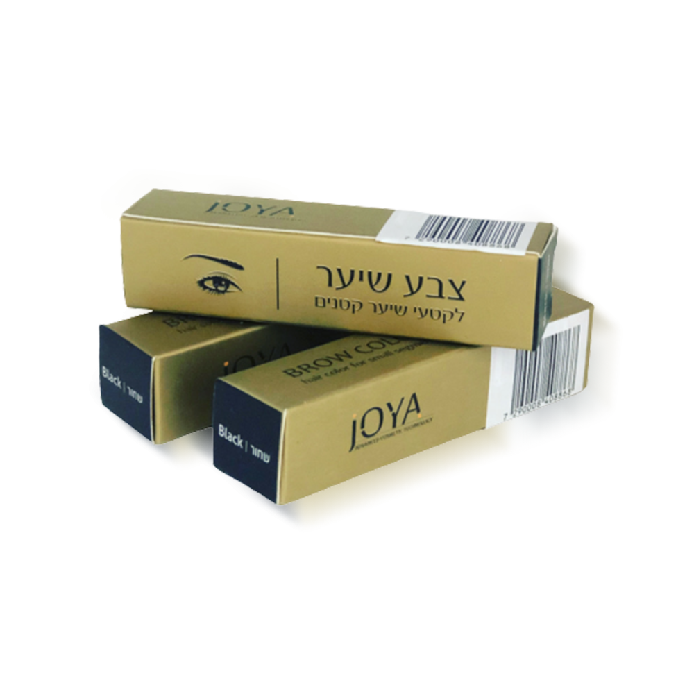 צבע שחור לגבות