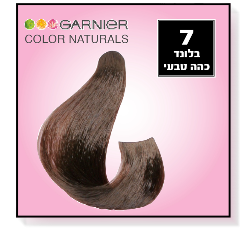 צבע לשיער בלונד כהה טבעי