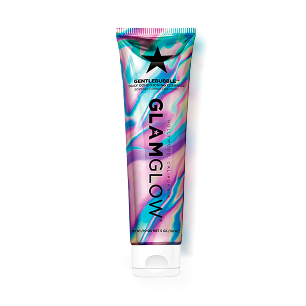 תכשיר ניקוי יום-יומי עדין במרקם קצף | GENTLEBUBBLE Glam Glow